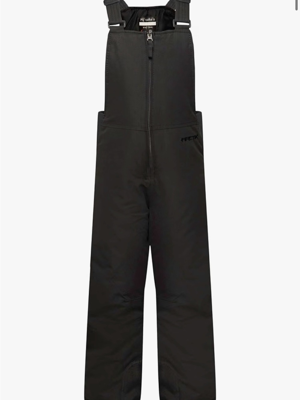 Black Kids Snow Bib Overalls - Unbranded